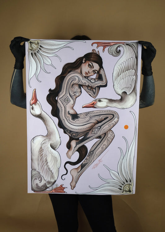 GEESE BANNER (Mispr.)