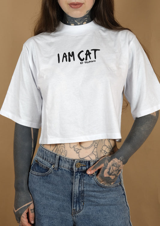 I AM CAT - CROP TOP